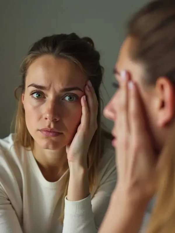 person recognizing subtle signs of hormonal imbalance affecting daily health