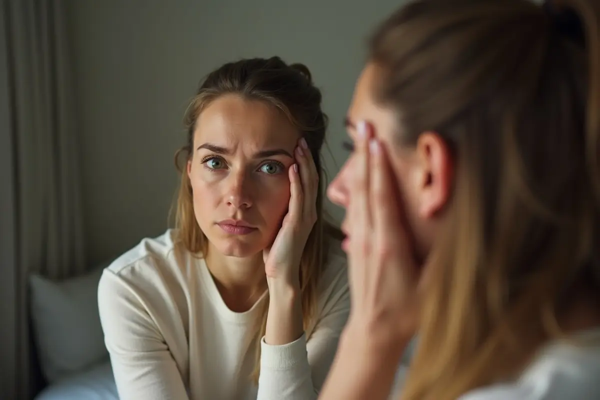 person recognizing subtle signs of hormonal imbalance affecting daily health