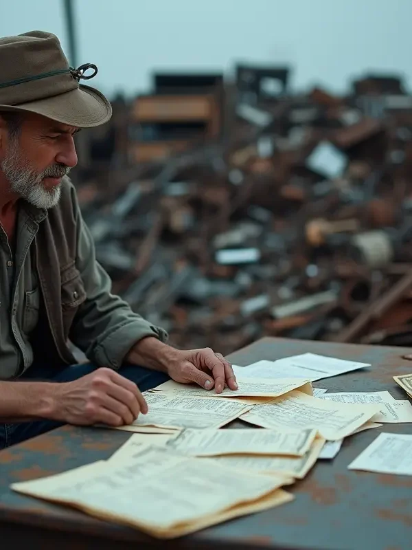 scrap metal seller reviewing payment methods and common misconceptions